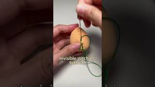 Invisible stitching tutorial 🥰manufacturing dresstells amazonfinds hacks handsewing tricks [upl. by Sonitnatsnok]