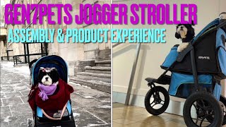 How to Assemble Gen7Pets Jogger Stroller l Product Review [upl. by Pelligrini]