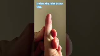 Isolated Movements of the Distal Interphalangeal Joint DIP [upl. by Ecirpak]