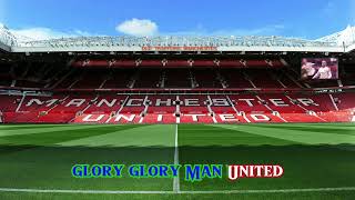 Glory Glory Man United Karaoke [upl. by Sik]