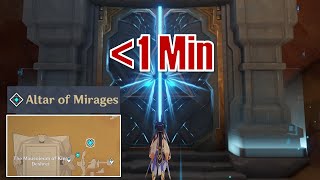 How To Unlock Altar of Mirages Domain  Genshin Impact Behind the Illusory Curtain 31 [upl. by Rehpinej]