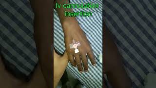 Iv cannulation technique motivation nursing viralvideo shorts [upl. by Janka]