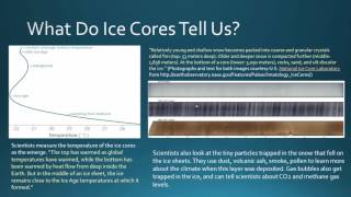 BIO 130 GCC Paleoclimatology Ice Cores [upl. by Yajet351]