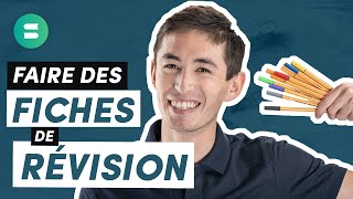 Comment faire des FICHES DE RÉVISION efficaces  La Méthode 🕺 [upl. by Suzi428]