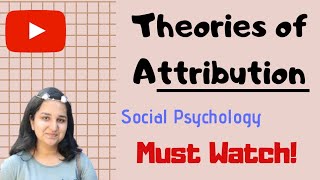 Attribution Theory in Social Psychology Weiners Attribution Theory Mind Review [upl. by Sidky831]