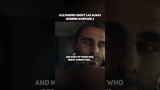 Alejandro about Las Almas  Modern Warfare 2 shorts callofduty [upl. by Philina241]