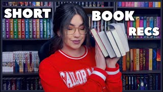 BOOKS YOU CAN READ IN A DAY  short book recommendations [upl. by Malamud760]