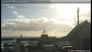 26 October 2024  Anstruther WeatherCam Timelapse [upl. by Ecirb708]