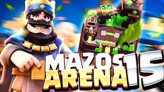 3 MEJORES MAZOS PARA ARENA 15 en Clash Royale [upl. by Dorita]