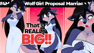 F4M Proposing to Your Wolf Girlfriend Kissing Cuddles Future Planning [upl. by Ecyal260]