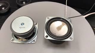 Full range 2 inch speaker 4ohm 4w bass sound [upl. by Martita]