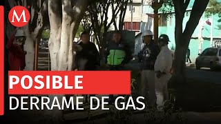 Personal de Pemex revisa posible fuga de gas o toma clandestina en la GAM [upl. by Tamberg]