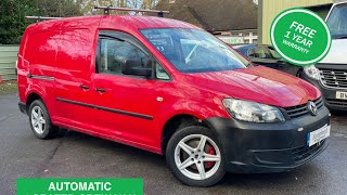 2011 VW CADDY MAXI AUTOMATIC 4 SEATER CREW VAN  126K  FULL SERVICE HISTORY [upl. by Fortunato158]