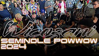 Wicozani Contest Song 1 l Fri Seminole Tribal Fair Powwow 2024 [upl. by Ayenet]