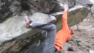 Nils Favre  The Arête With The Pocket 8A [upl. by Moise]