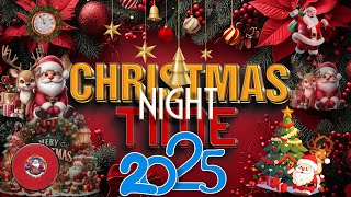 Christmas Time Night 🎄 Nonstop Merry Christmas Songs Medley 2025  1 Hours Of Nonstop Christmas [upl. by Layol]