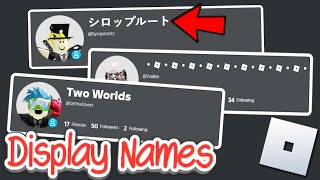 How to Make Display Name Tricks on Roblox 2024 [upl. by Valle]