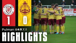 MATCH HIGHLIGHTS  Brackley Town 10 South Shields FC  Sponsored by Pulman Group [upl. by Ahsienat]