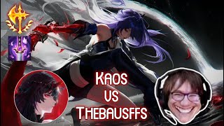 Kaos vs Thebausffs  Talon Top to Challenger 1 [upl. by Roth]