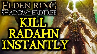 ELDEN RING DLC BOSS GUIDES How To Destroy Radahn [upl. by Lisk]