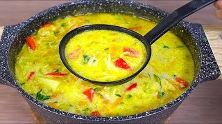 Best cold soup Instantly relieves flu symptoms such as cough or sore throat Grandmas recipe [upl. by Deer]