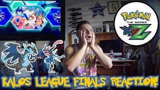 Pokemon XYZ Kalos League Finals Reaction [upl. by Atelokin]