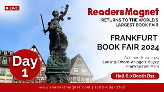 ReadersMagnet LIVE Opening Day at Frankfurt Book Fair 2024 [upl. by Yorztif]