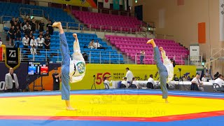 2023 Korea Open  Taekwondo  Taebaek Poomsae  태권도 품새 [upl. by Sleinad]