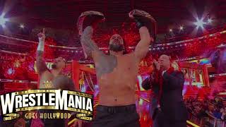 Roman Reigns Wrestlemania 39  Exit Theme 2023 [upl. by Etteuqram]