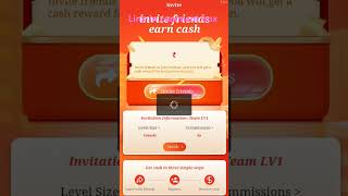 New earning app per refer 1000 earnmoneyonline money [upl. by Allveta]