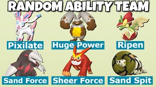 Pokemon Showdown but I USED A RANDOM ABILITY GENERATOR [upl. by Arabelle665]