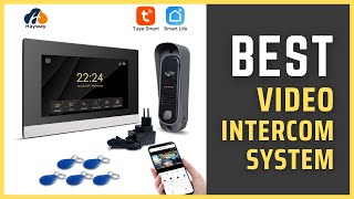 Best Video Intercom System  1080P home intercom system 7” IPS screen Video Intercom System Review [upl. by Nallac]