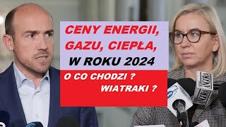 Ceny energii i gazu w 2024 czyli afera wiatrakowa [upl. by Siraf750]