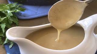 Homemade Chicken Gravy Recipe [upl. by Ringsmuth]