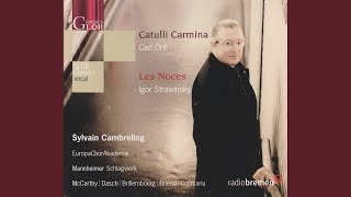 Catulli Carmina Actus III Odi et amo Chorus Tenor [upl. by Nakhsa826]