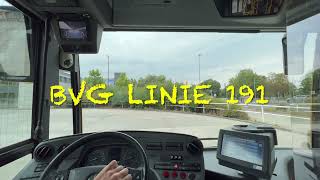 BVG Linie 191 [upl. by Vilma]