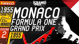 The History of Formula One 1955  Monaco Grand Prix 27 [upl. by Ennaylil]