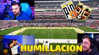 REACCIÓN DE DJMARIIO IBAI Y SPURSITO AL PARTIDO PIO VS PELUCHE CALIGARI KINGS LEAGUE [upl. by Allsopp]