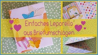 Leporello Tutorial  Anleitung auf deutsch  ‼️ MIT SPRACHFEHLER ‼️ [upl. by Lolly]