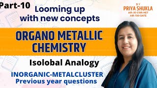 Isolobal Analogyprevious year questions CSIRNET Organometallic compounds [upl. by Yssirc290]