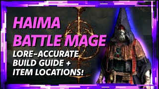 Haima Battlemage Lore  Weapons spells amp armor locations  OP Strength Intelligence Build Guide [upl. by Hesketh525]