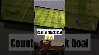 Real Madrid Counter Attack Goal  fifa 18  fifa18 pes ytshorts pes fifa18 [upl. by Carr]