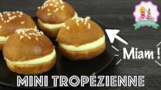 ♡• RECETTE MINI TROPEZIENNE  BRIOCHE MOELLEUSE •♡ [upl. by Julita]