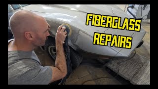 Tips for repairing fiberglass  Chervolet Corvette [upl. by Attelrahs601]