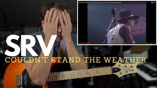 Guitar Teacher REACTS Stevie Ray Vaughan  Couldnt Stand The Weather  9211985 [upl. by Omik]