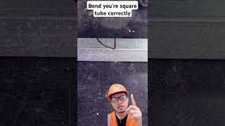 weld tips for bend square tube weldingtricks satisfying welding weldertips [upl. by Colb359]