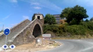 Camino de Santiago Day 13 Views of Portomarín [upl. by Ilime]