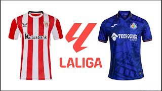 Athletic Bilbao Vs Getafe  LaLiga 1° Turno  Campo3D  live [upl. by Tamqrah540]