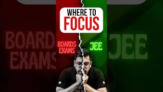 Board Exams or JEE Where to Focus🤔🤔jee jee2025 iit iitjee boardexam cbse focus boards [upl. by Earazed]