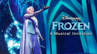 Frozen  A Musical Invitation Disneyland Paris [upl. by Aynatan]